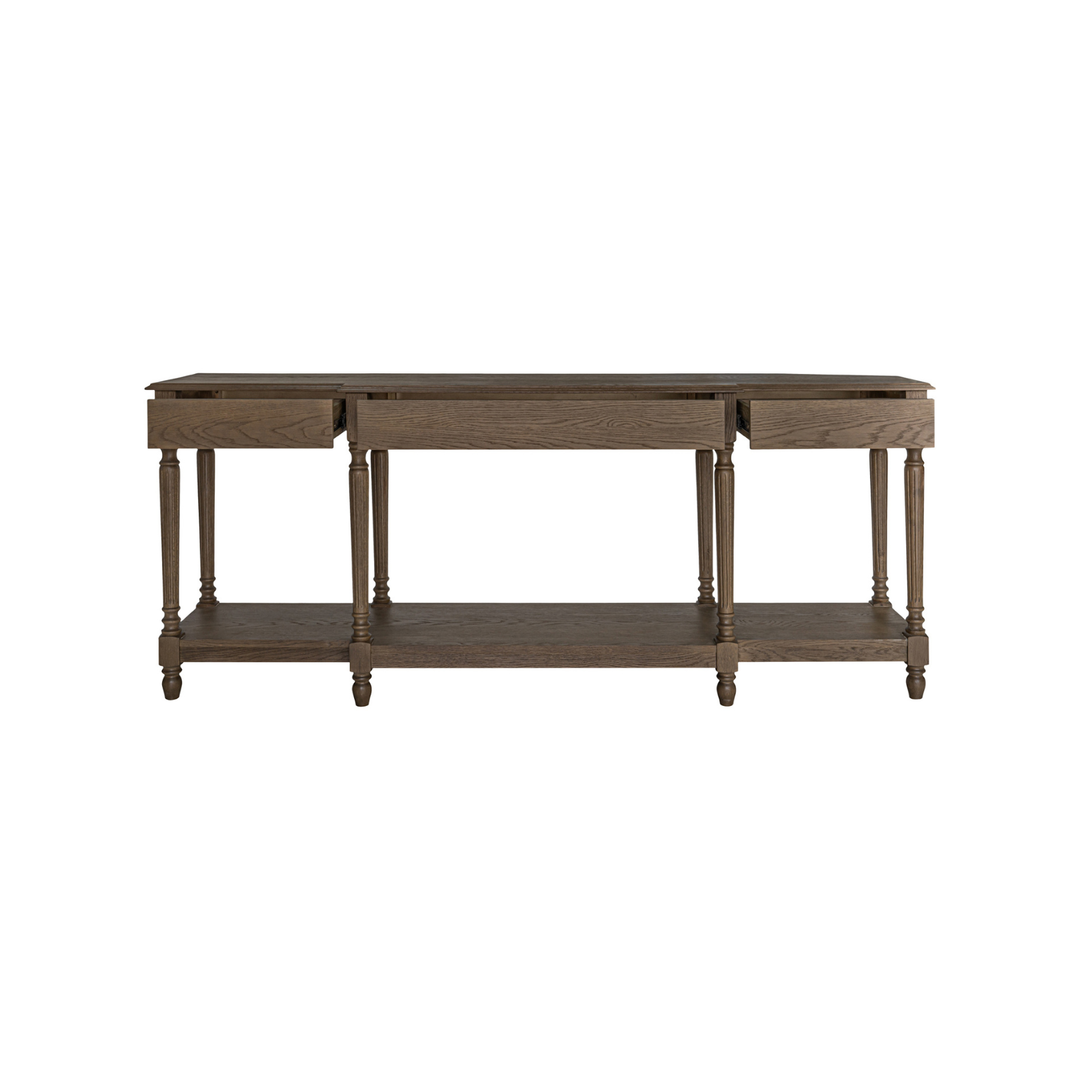 Martha Oak Console Table
