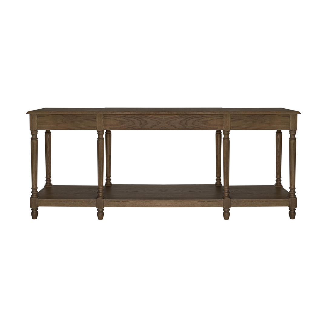 Martha Oak Console Table