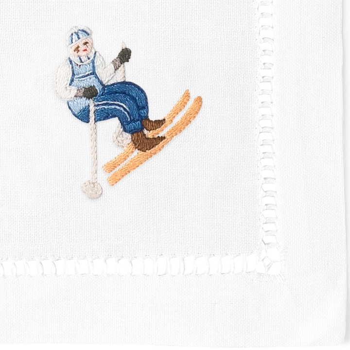 Skiers Cocktail Napkins