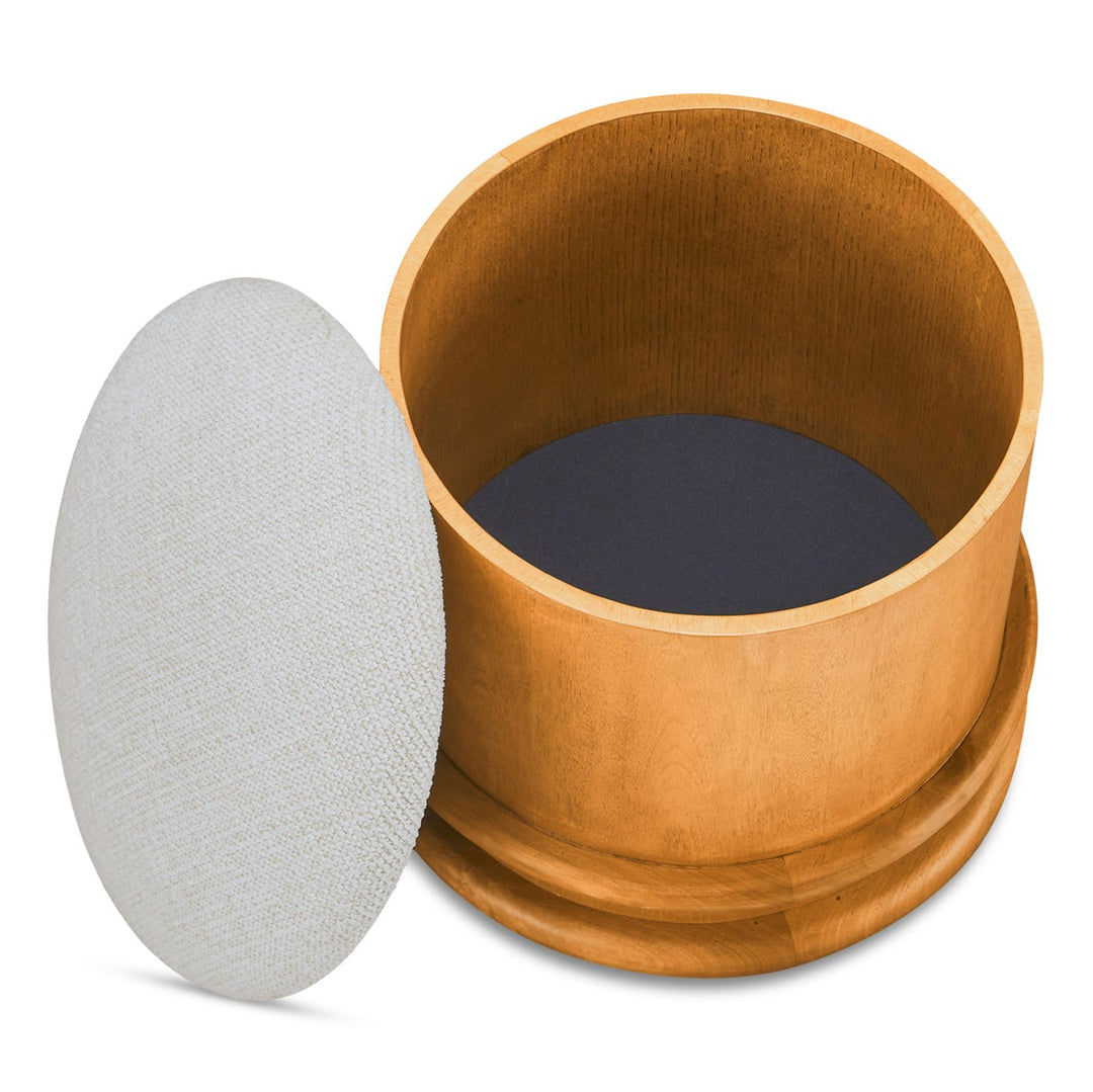 Piccolo Storage Stool - Flecked Oatmeal