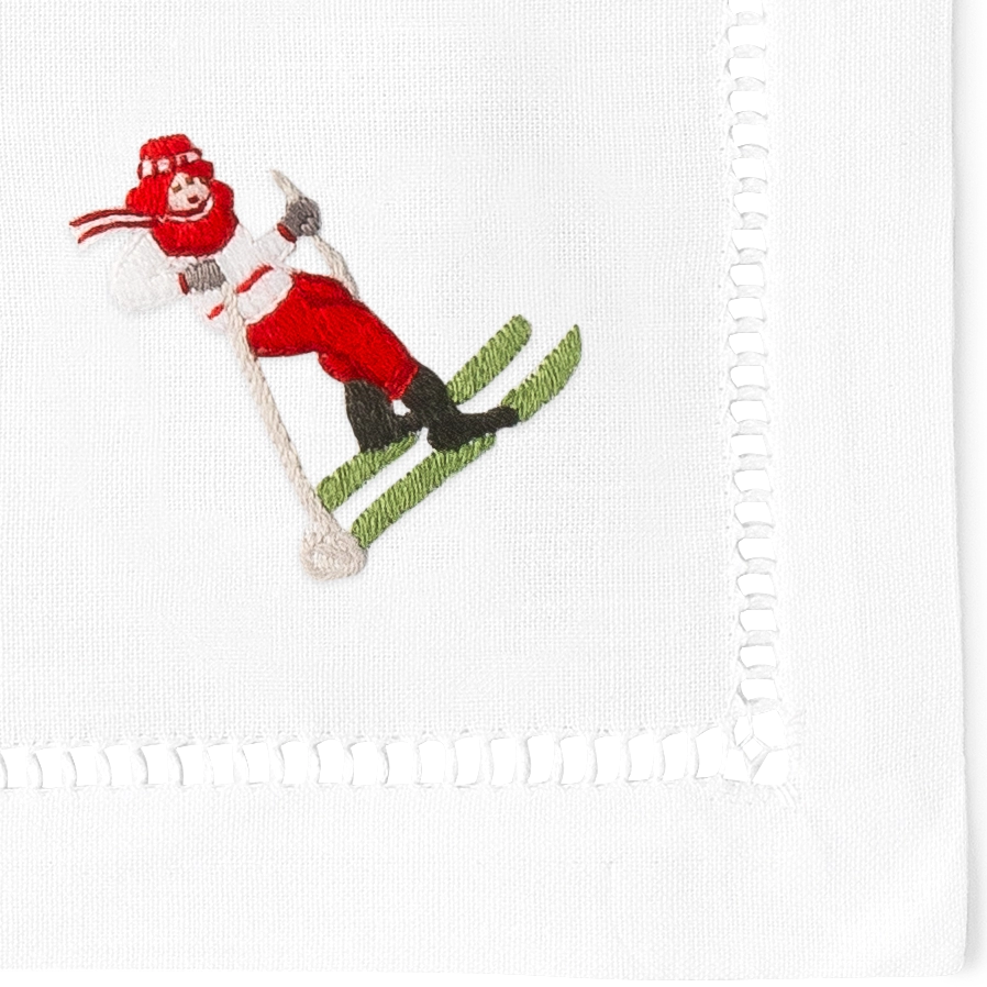 Skiers Cocktail Napkins