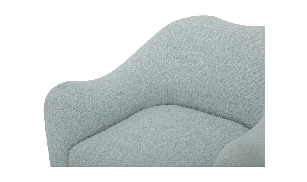 Bria Accent Chair - Light Blue