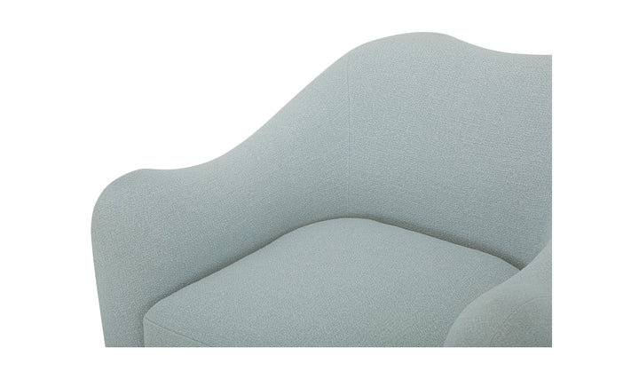 Bria Accent Chair - Light Blue