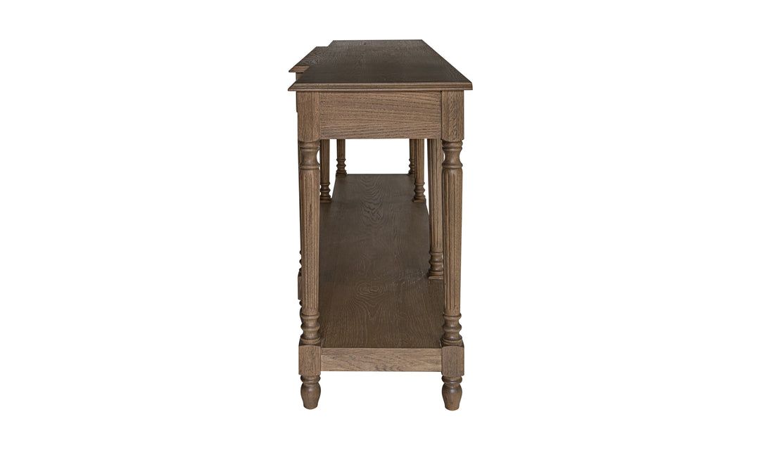 Martha Oak Console Table
