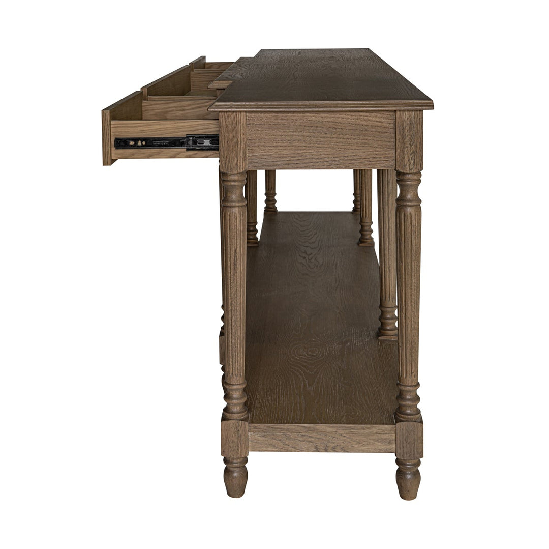 Martha Oak Console Table