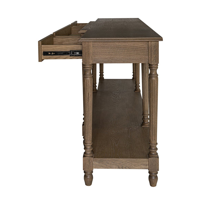 Martha Oak Console Table