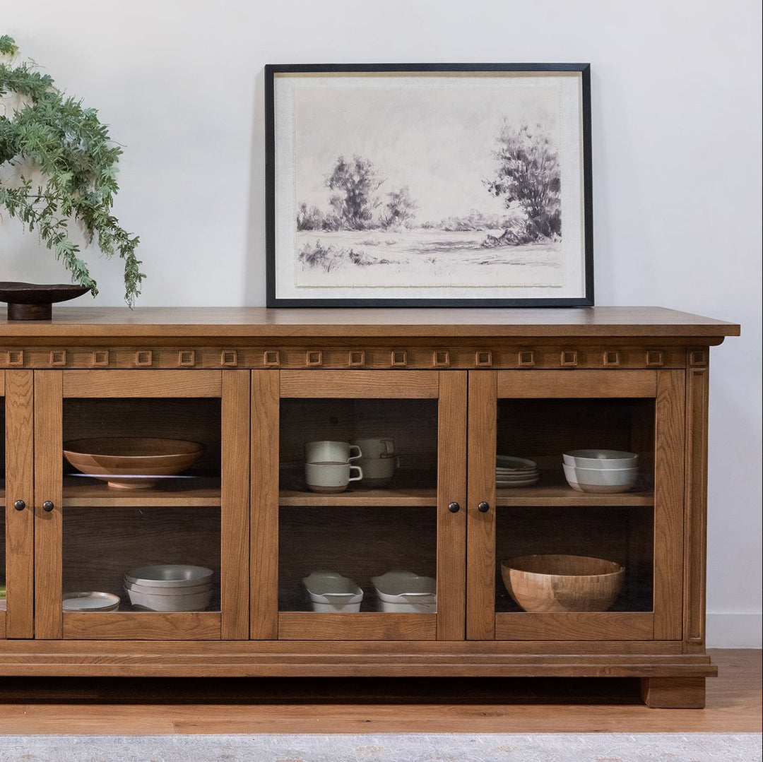 Briar Framed Print On Linen