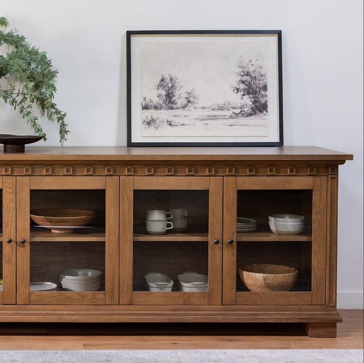 Briar Framed Print On Linen