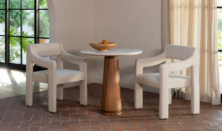 Elise Dining Chair - Neutral Stripe