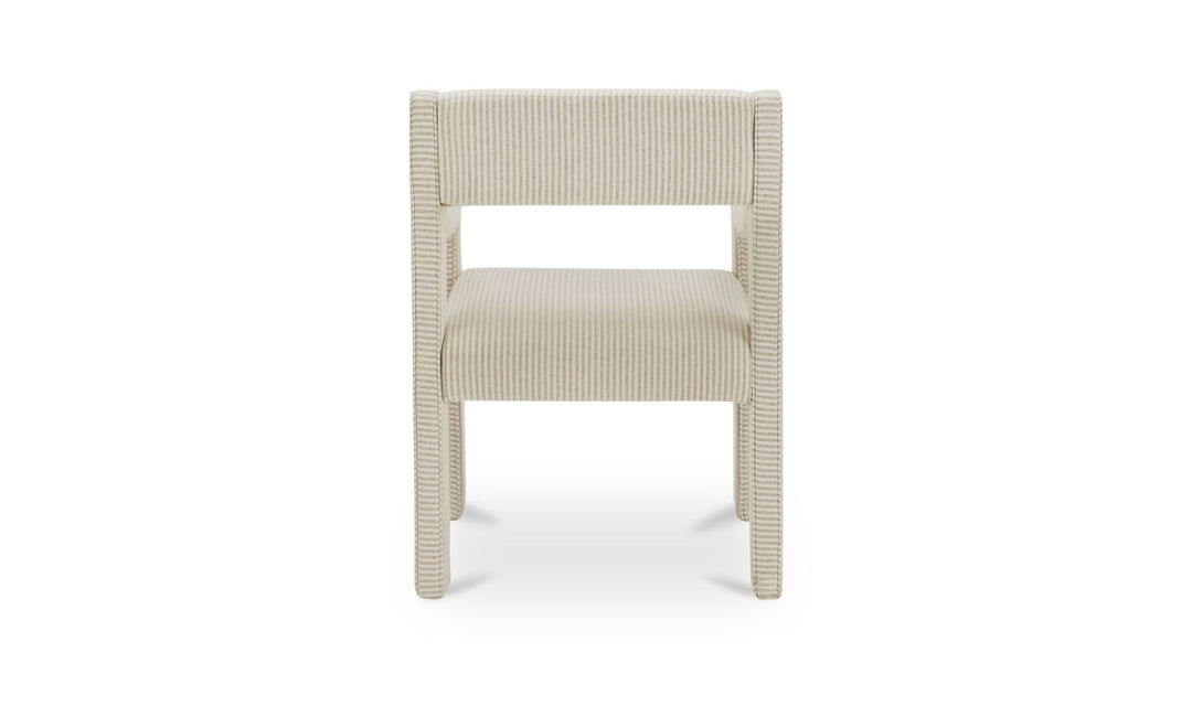 Elise Dining Chair - Neutral Stripe
