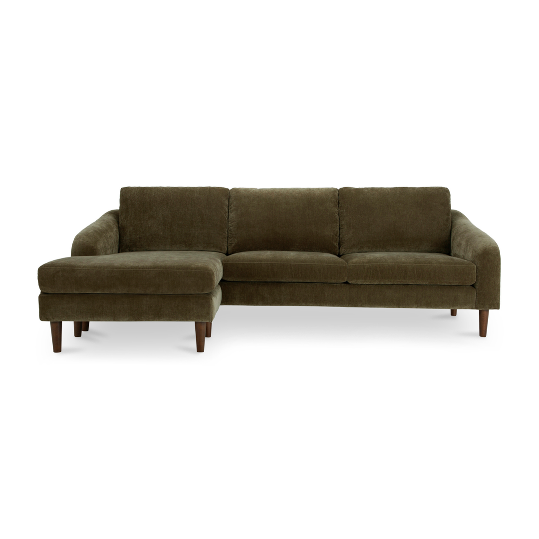 Quinn Sectional Sofa - Cedar Green