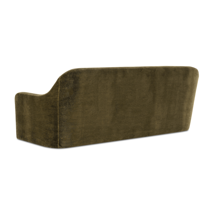 Rialto Sofa - Dark Green Faux Mohair