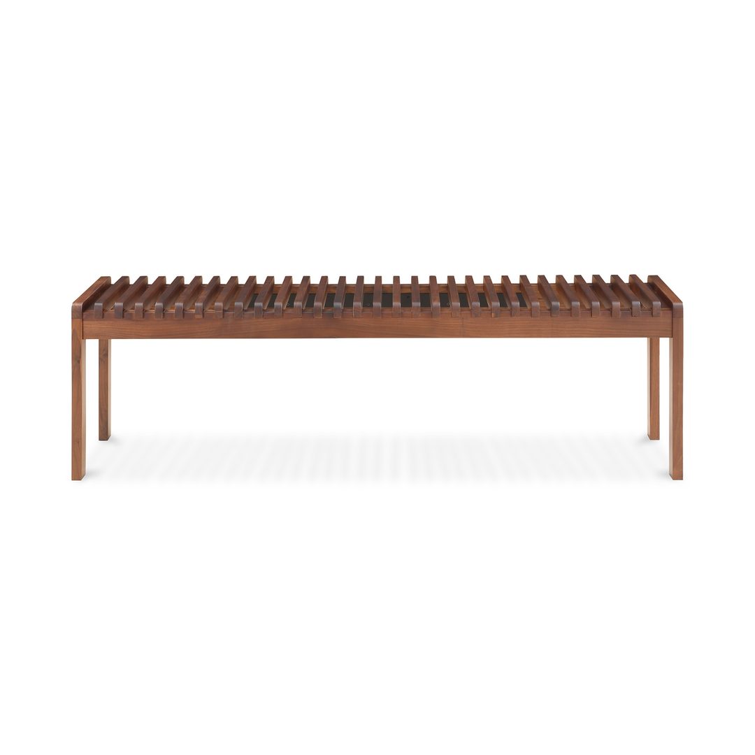 Rohe Bench - Walnut Brown