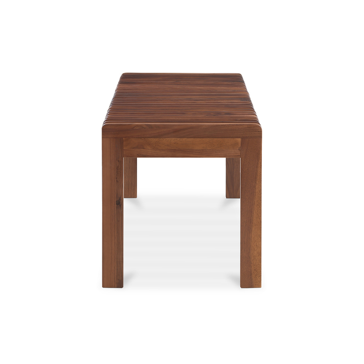 Rohe Bench - Walnut Brown