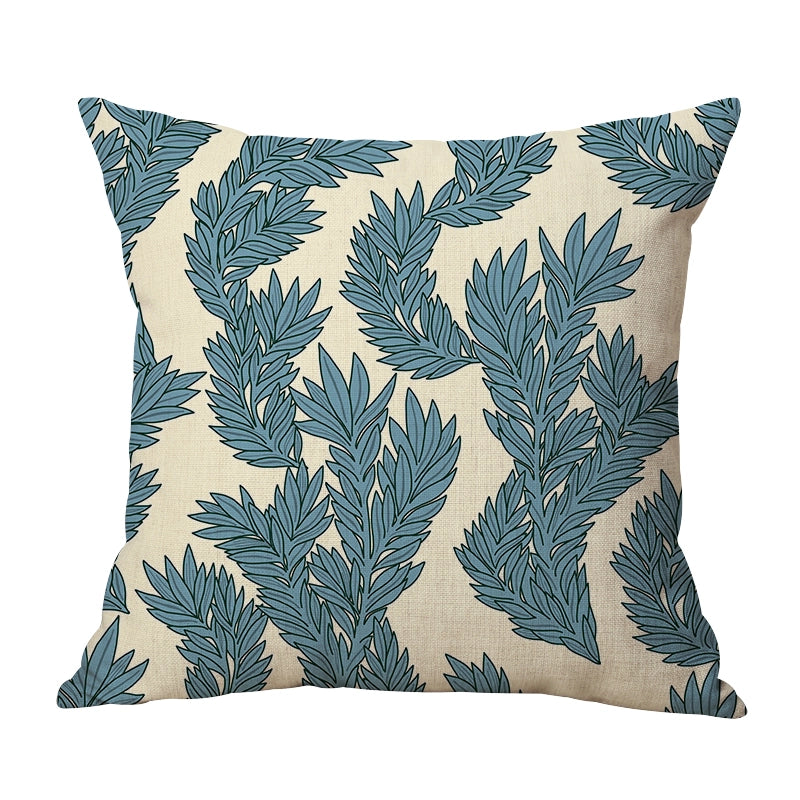 William Morris Blue Garden Indoor/Outdoor Cushion