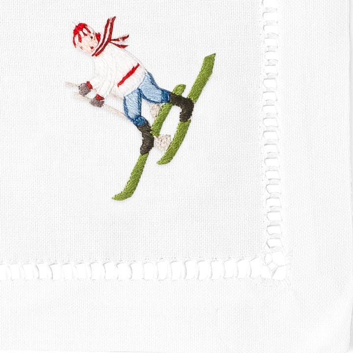 Skiers Cocktail Napkins