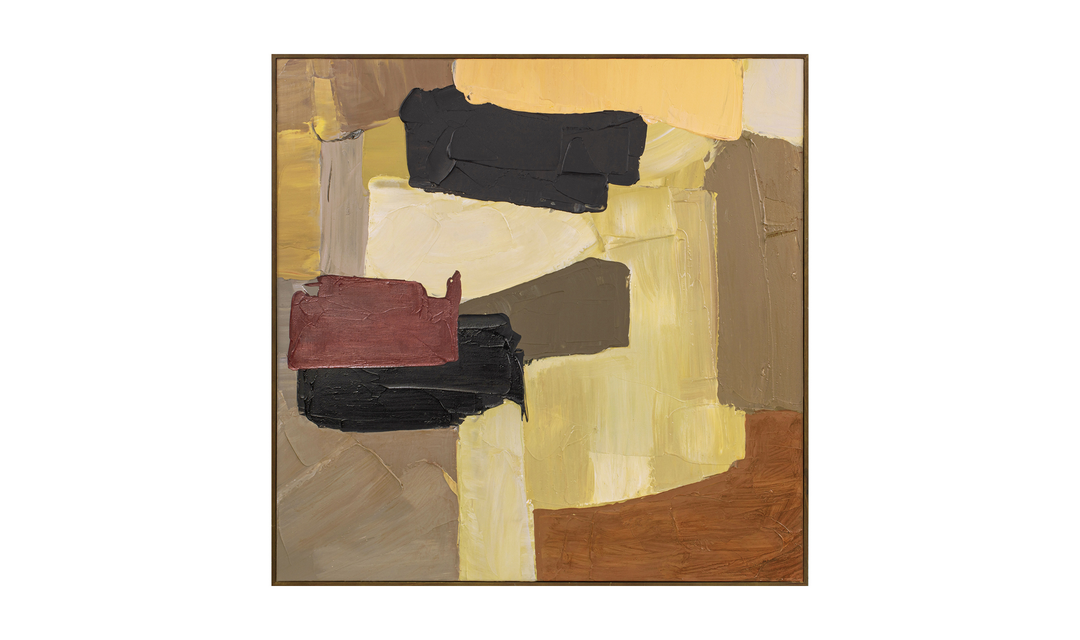 "Cherry Beach" Modern Abstract Painting