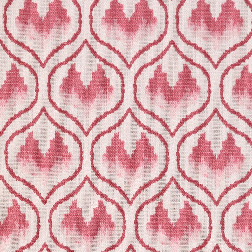 Ikat Heart Fabric