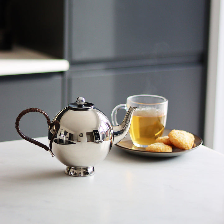Spheres Tea Infuser Large Wicker Handle