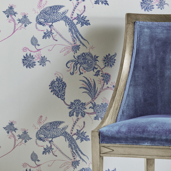 Vintage Bird Trail Wallpaper