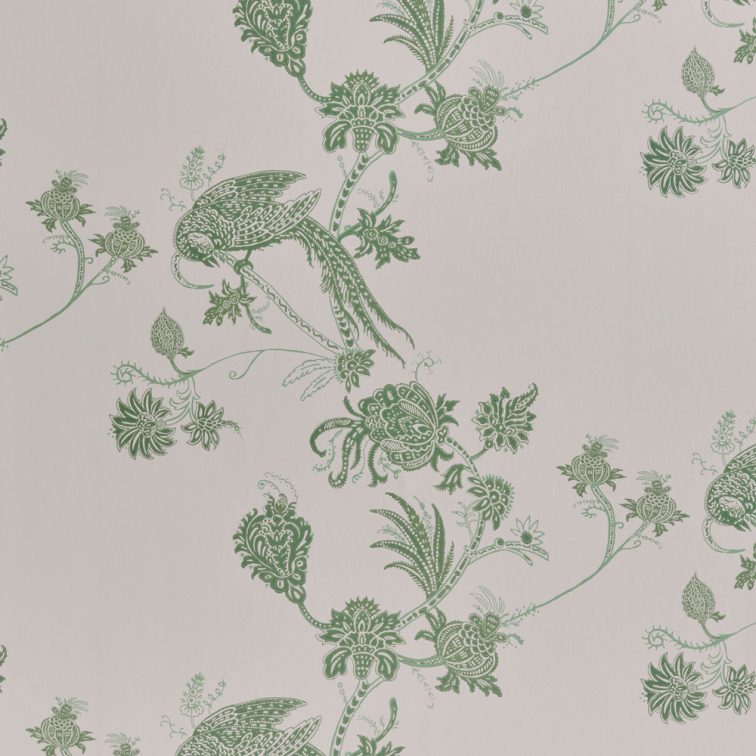 Vintage Bird Trail Wallpaper