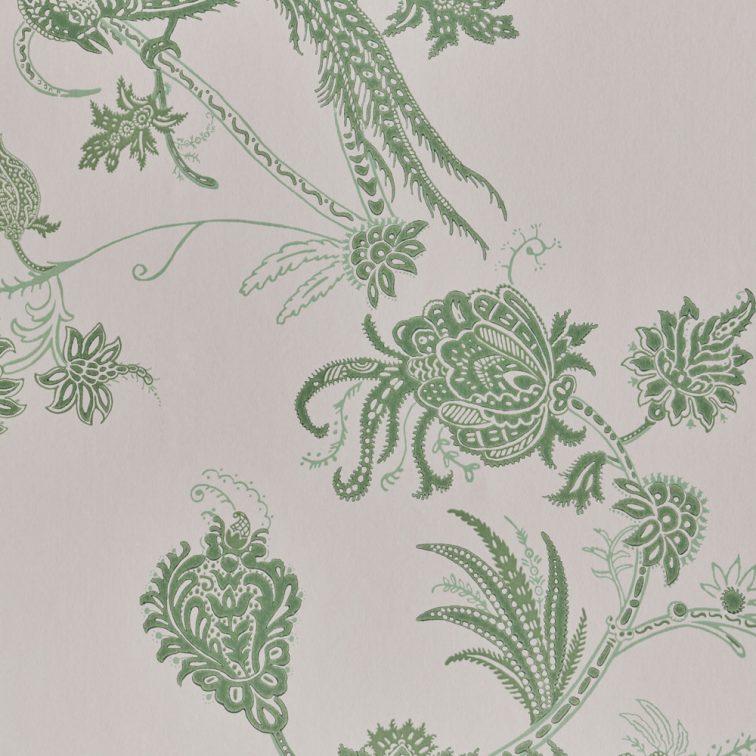 Vintage Bird Trail Wallpaper
