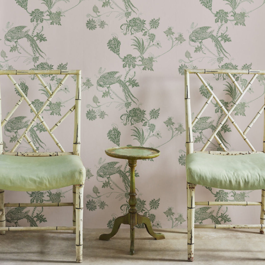 Vintage Bird Trail Wallpaper