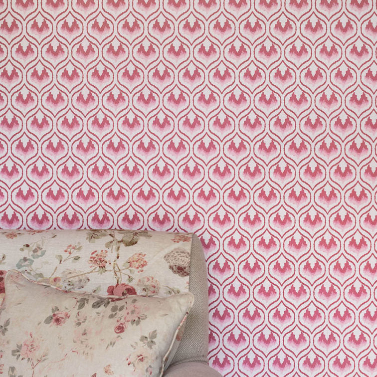Ikat Heart Wallpaper