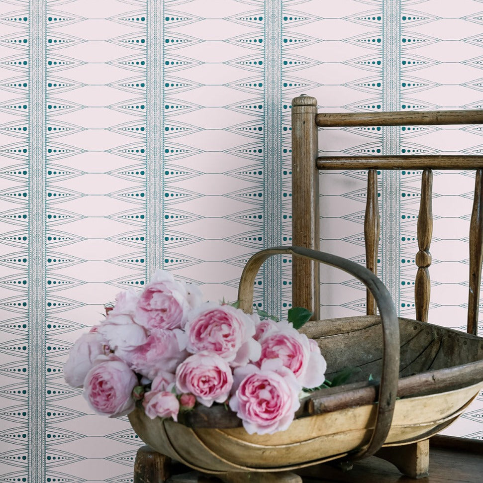 Indian Stripe Wallpaper by Barneby Gates