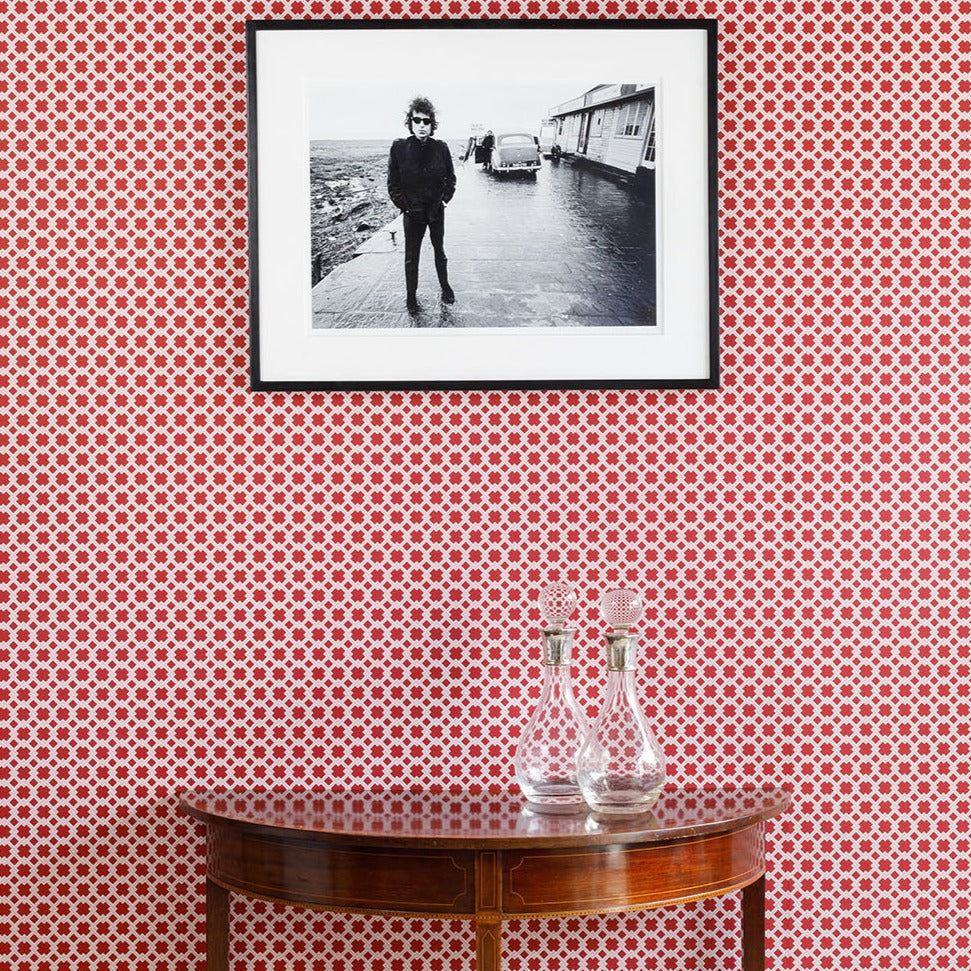 Lattice Cane Wallpaper