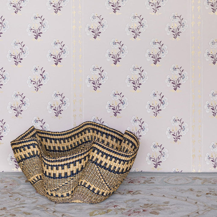 Willow Crossley Maharani Block-Print Wallpaper