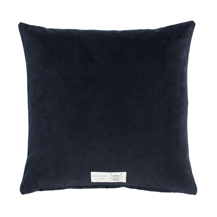 Pineapple Charcoal and Gold Cushion