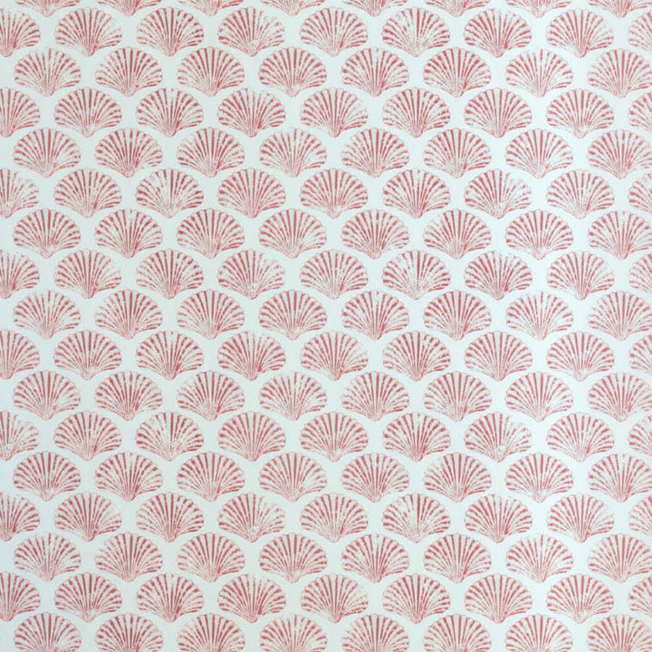 Red Scallop Shell Wallpaper