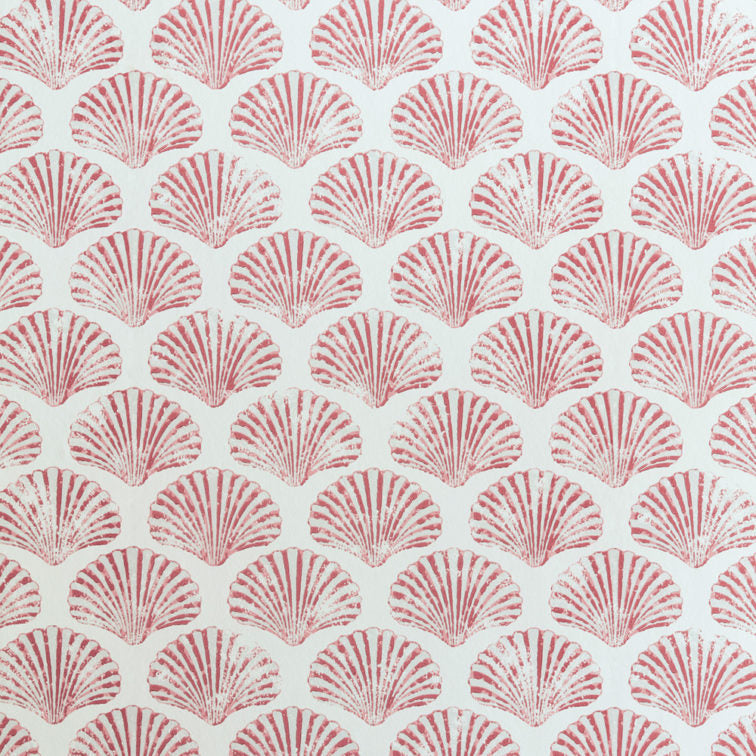 Red Scallop Shell Wallpaper