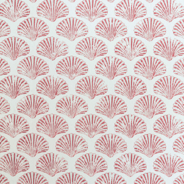 Red Scallop Shell Wallpaper