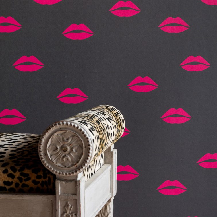 Tabitha Webbs x Barneby Gates Lips Wallpaper