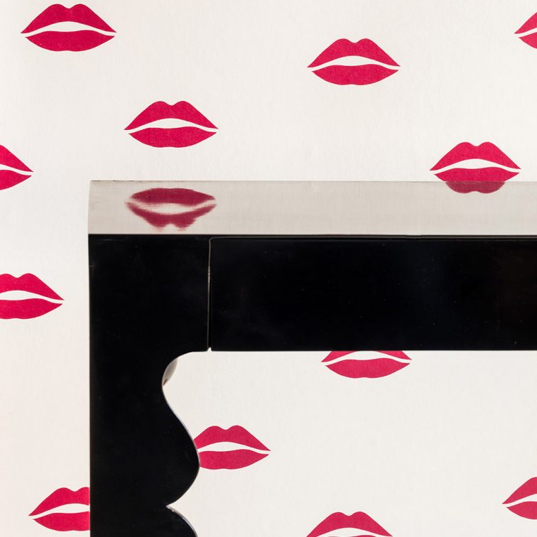 Tabitha Webbs x Barneby Gates Lips Wallpaper