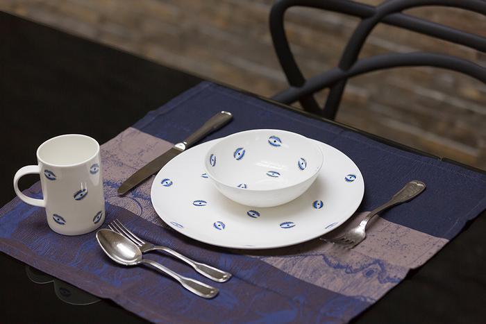 Evil Eye Mugs - Pair