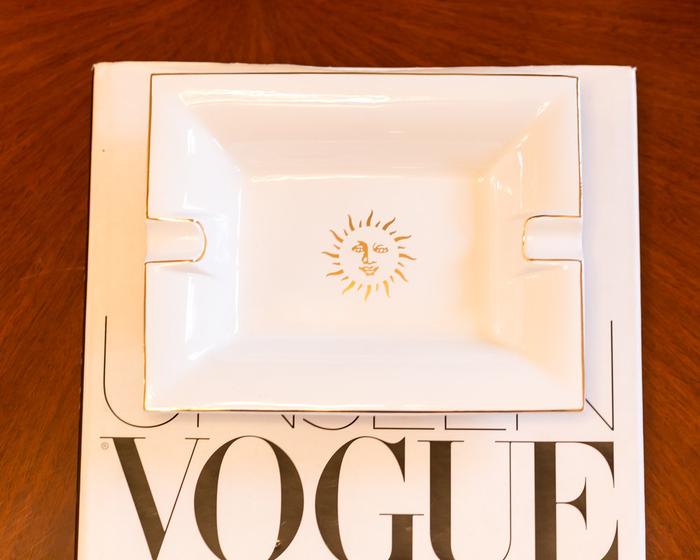 Sun Ashtray - White