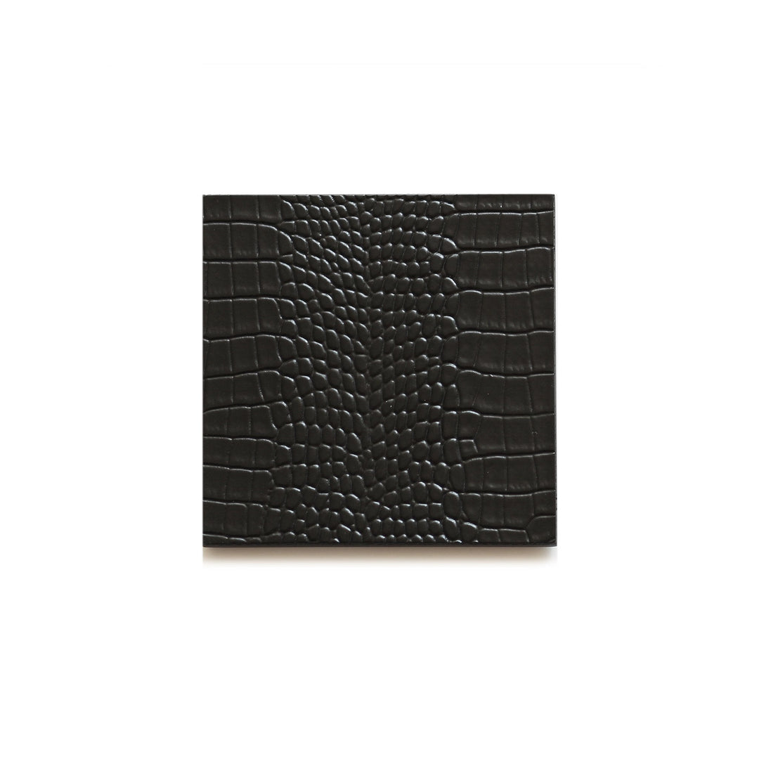 Black Python Coasters