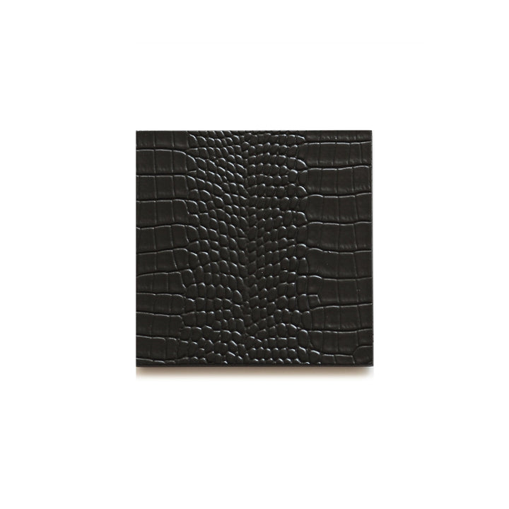 Black Python Coasters