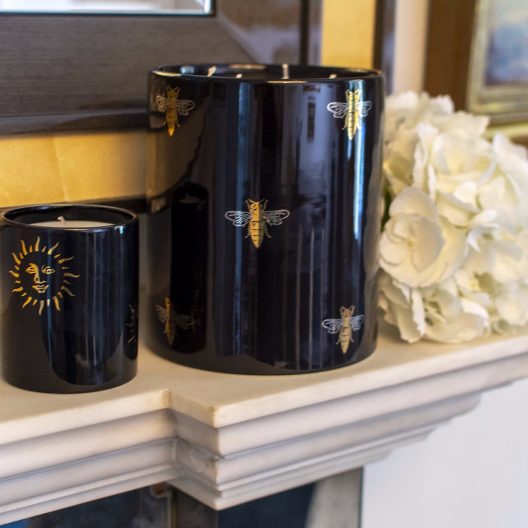 Black Sun Candle - Dark Amber Spice