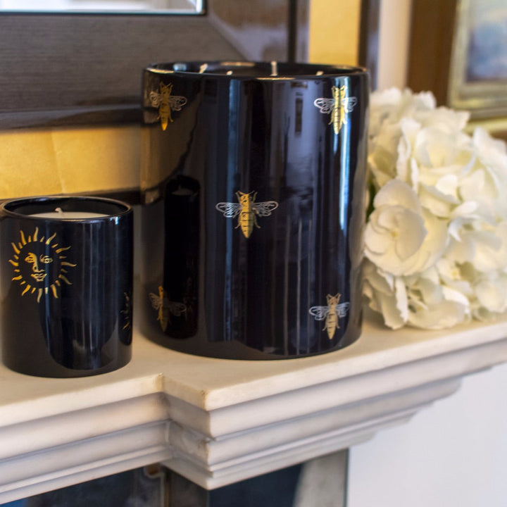 Black Sun Candle - Dark Amber Spice