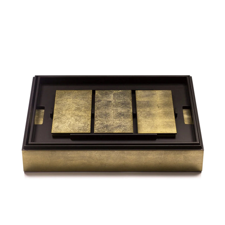 Grand Matbox - Silver Leaf & Gold