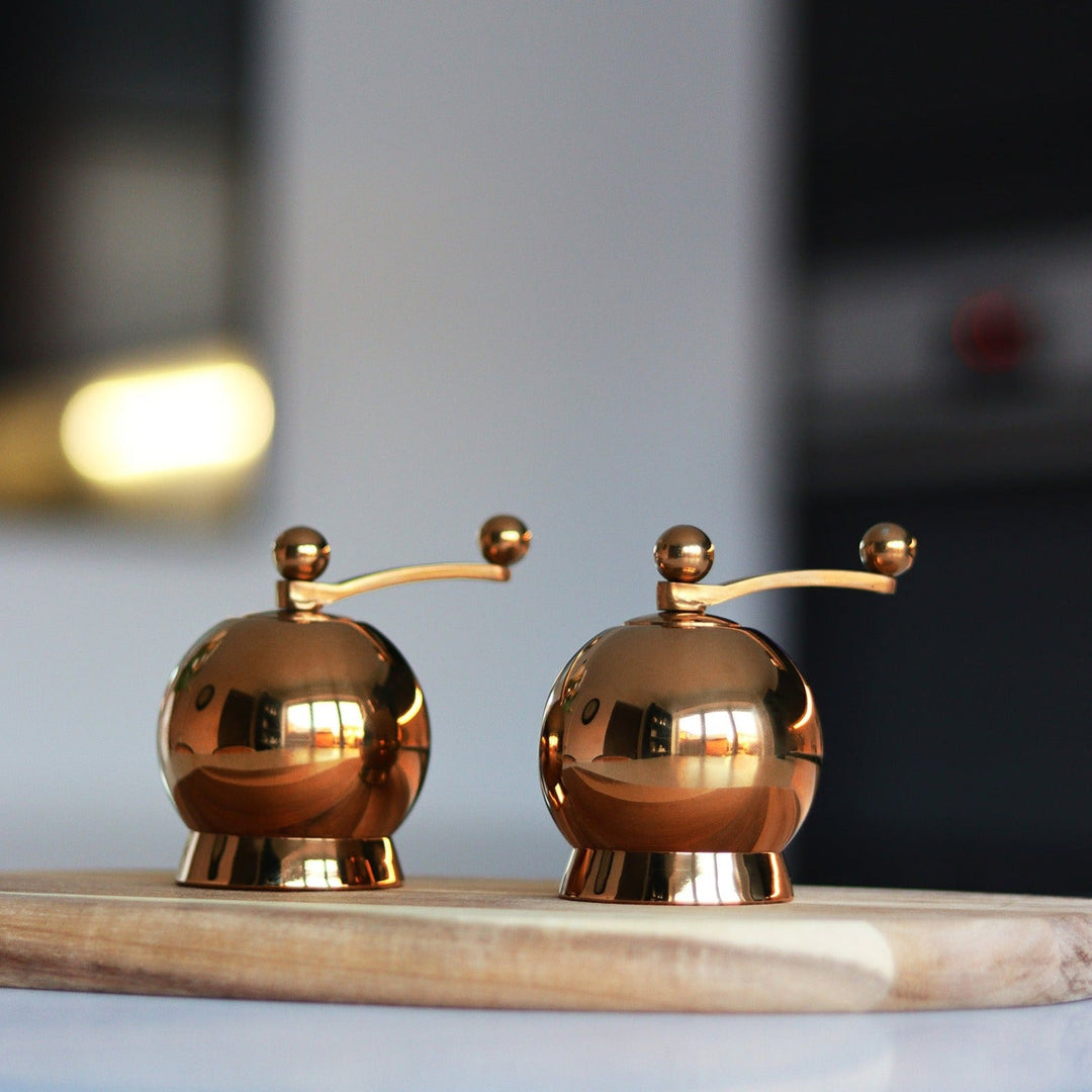 Spheres Salt Mill Small Bronze