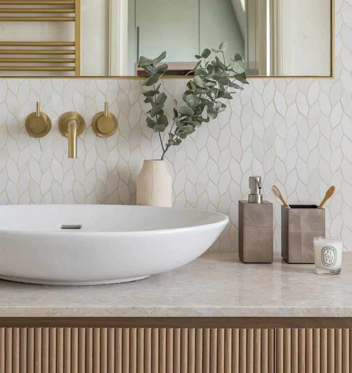 Kensington Toothbrush Holder - Taupe