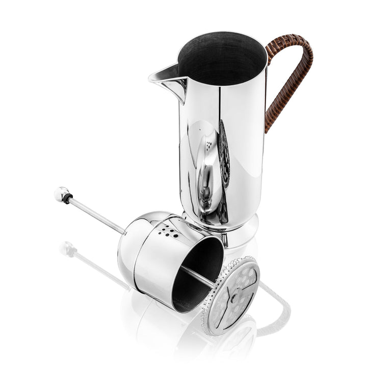 Domus Cafetière Small Wicker Handle