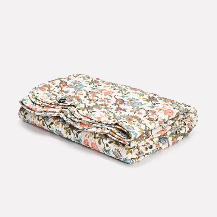 Camp Critters Quilt - Coral