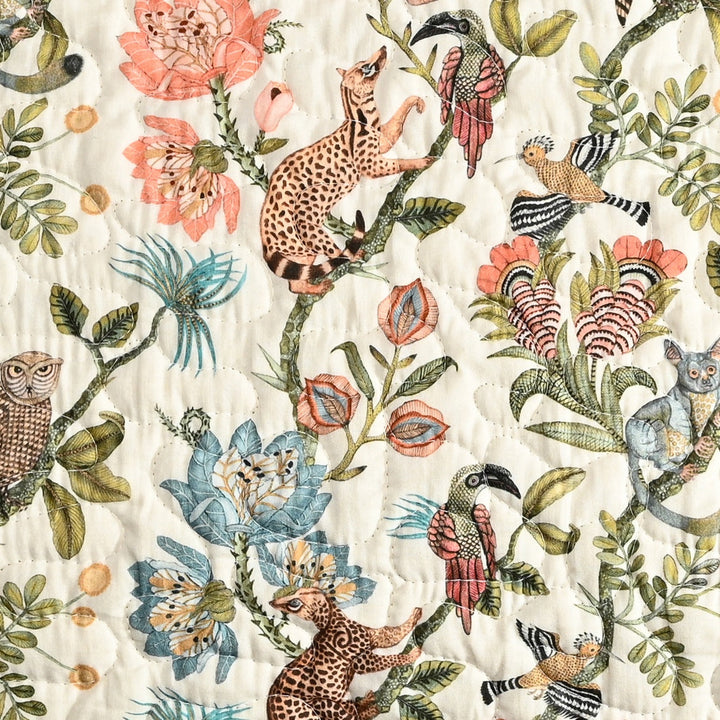 Camp Critters Quilt - Coral