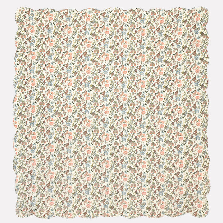 Camp Critters Quilt - Coral